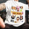 Футболка Bob's Burgers | Графическая футболка Bob's Burgers Унисекс Ультра Хлопковая Футболка Тина Луиза Джин Линда Боб Белчер Тедди Подарок Для Нее Для Него