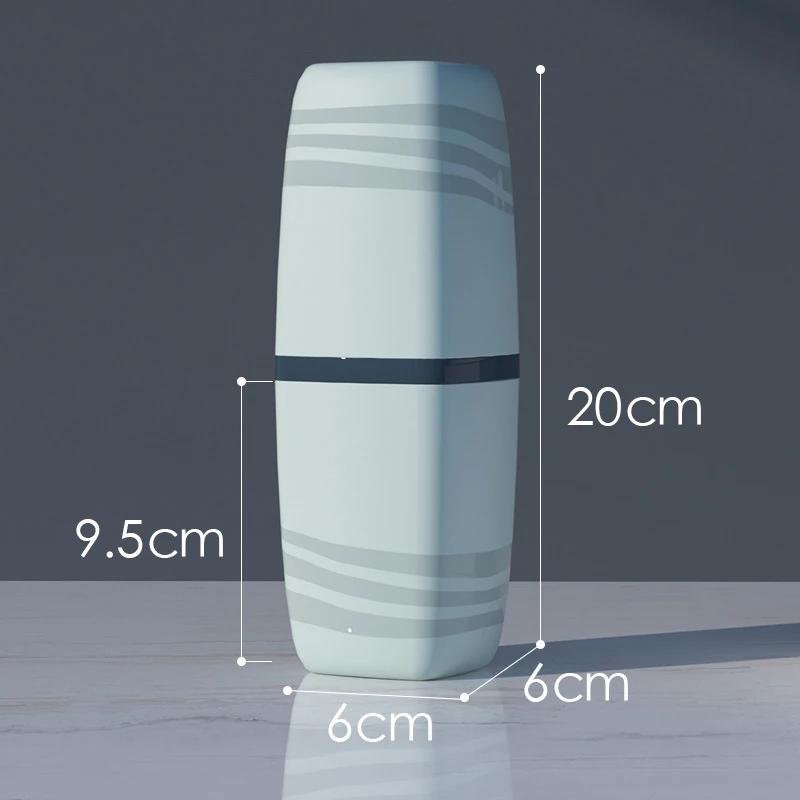 Чашка Стакан для зубной щетки Бытовой набор Стакан-цилиндр для зубов Стакан для зубной щетки Коробка для хранения зубной пасты Портативный стакан для полоскания рта