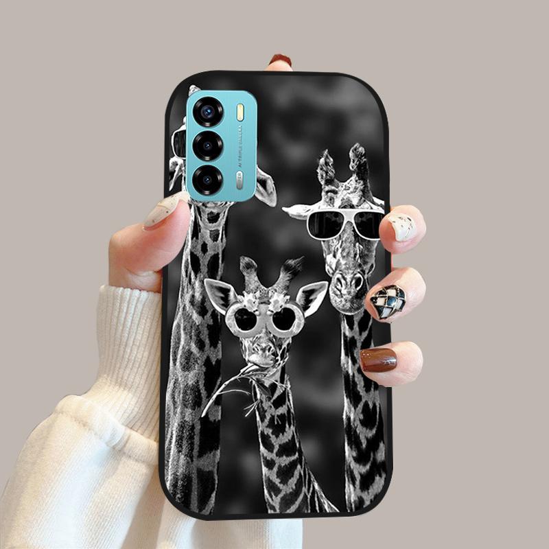 Для ZTE Blade V40 Vita Модный Чехол 8045 Мягкая Силиконовая Задняя Крышка Для ZTE Blade A72 Чехол A 72 4G Телефон Защитный Fundas Para