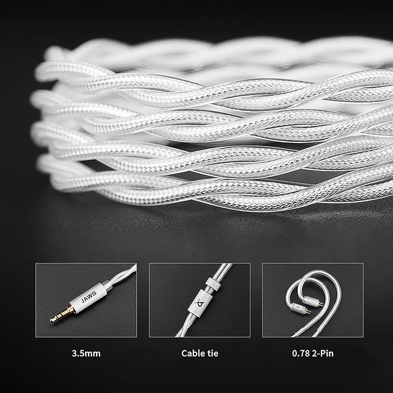 Linsoul TRN JAWS hybrid type (3DD+4BA+1 planar drive) high-end inner ear Chinese earphones Reach new heights in sound with the innovative triple