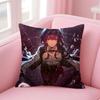 Game Honkai Star RailCool Cushion Cover Pillowcase Short Plush Invisible zipper Room Sofa Cushion Cover