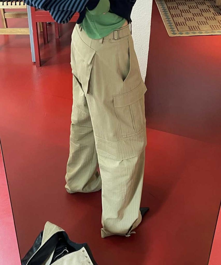 Yusentig Multi-Pocket Cargo Pants Aw6Sl26791