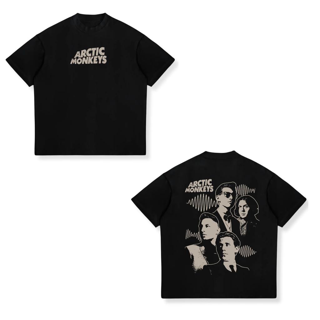 Rock Band Arctic Monkeys Unisexs 100Cotton Album Graphics Tshirt 2026 New Summer Spring Women Oversized Hiphop Y2k Fashion Tshirt