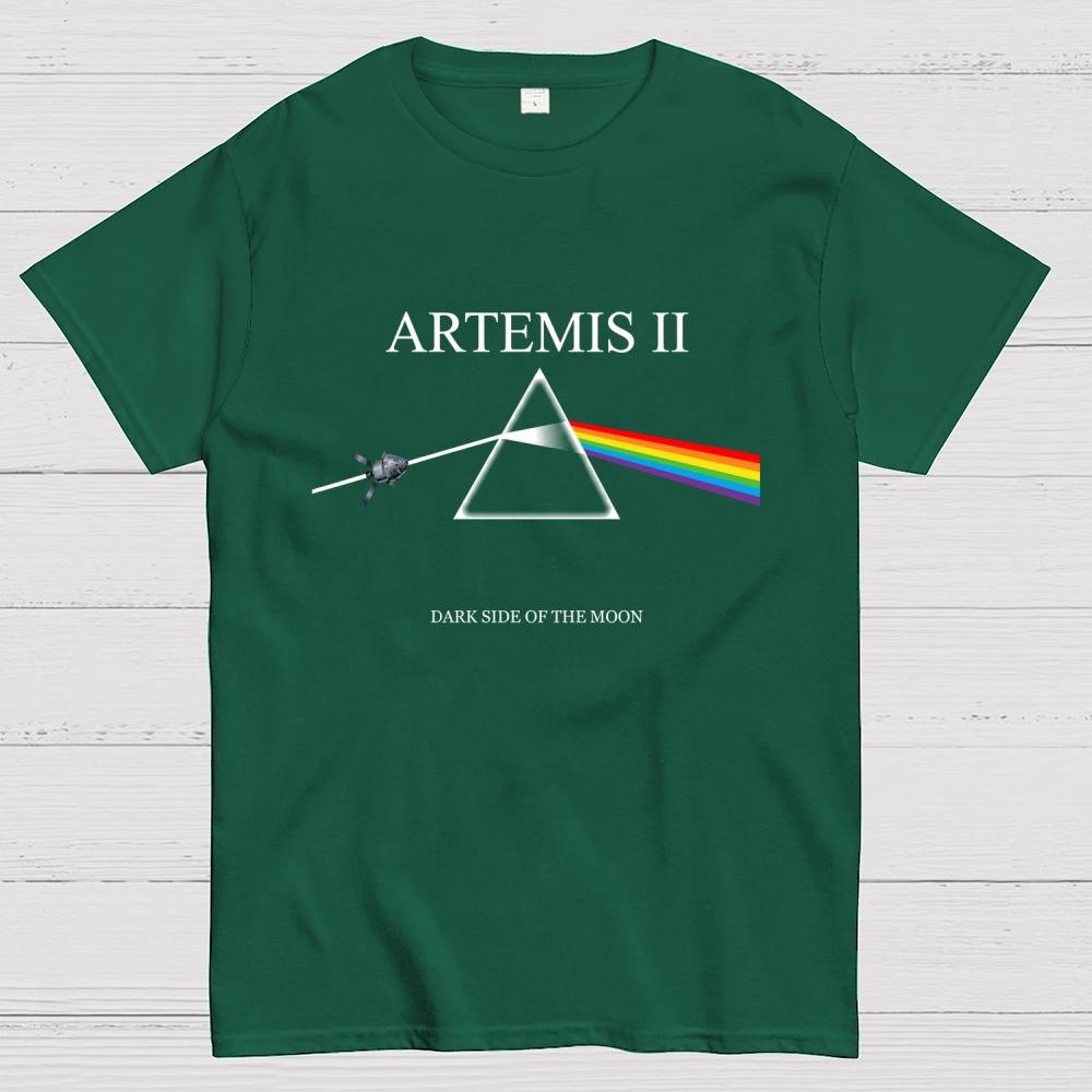 Artemis II Moon Mission Cotton Casual Cool Loose T-Shirt