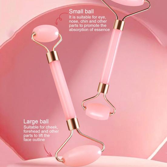 Набор роликов для массажа лица, инструмент для соскабливания кожи лица, шеи, глаз, инструмент для красоты, уменьшения отеков, устранения мелких морщин, оздоровительный ролик