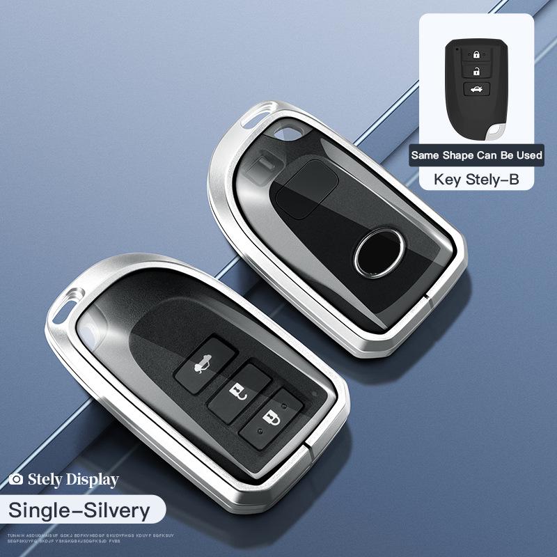 Футляр для ключа Toyota: Подходит для Highlander, Camry, Crown, Corolla, Prado, Reiz