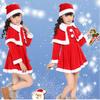 Premium Quality Velvet Kids Santa Claus Costume Red Christmas Outfit For Boys And Girls