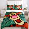 3pcs set Tigger, Pooh1pc of quilt cover+2pcs of pillowcase, no core, print bedding, All Seasons Bedroom Setting089