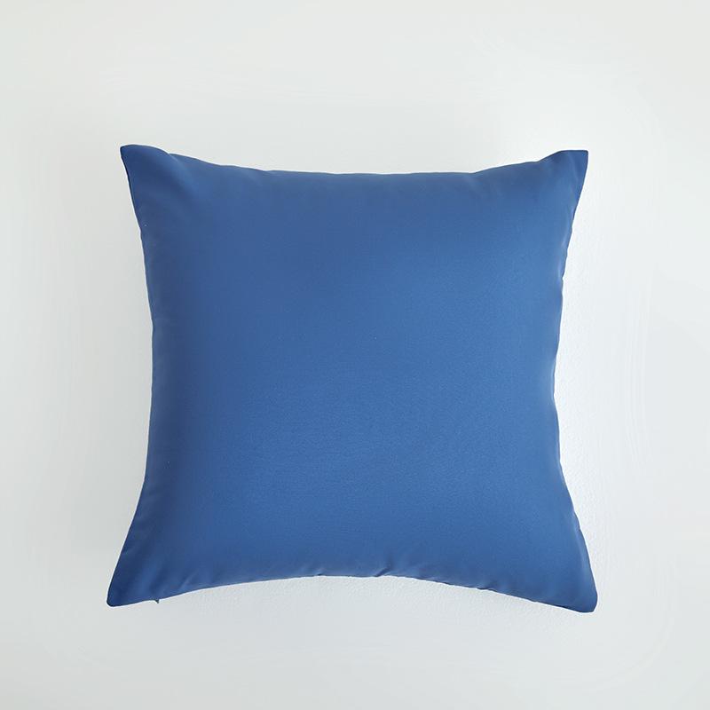 Однотонный отшлифованный чехол для подушки для диванов и гостиных