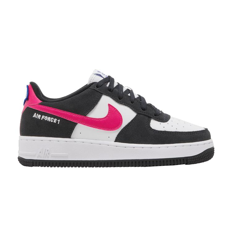Kids' Sneakers Nike Air Force 1 Low Athletic Club Black Pink Prime (GS) Off Noir/White/Pink Prime