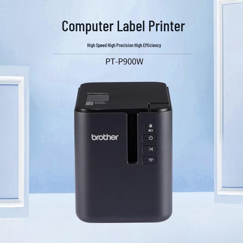 Беспроводной принтер этикеток Brother PT-P900W, штекер CN (адаптер в комплекте)