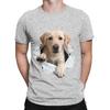 fawn Lab fetch Novelty 100 Cotton TShirt Labrador Retriever Tees Tops For Unisex