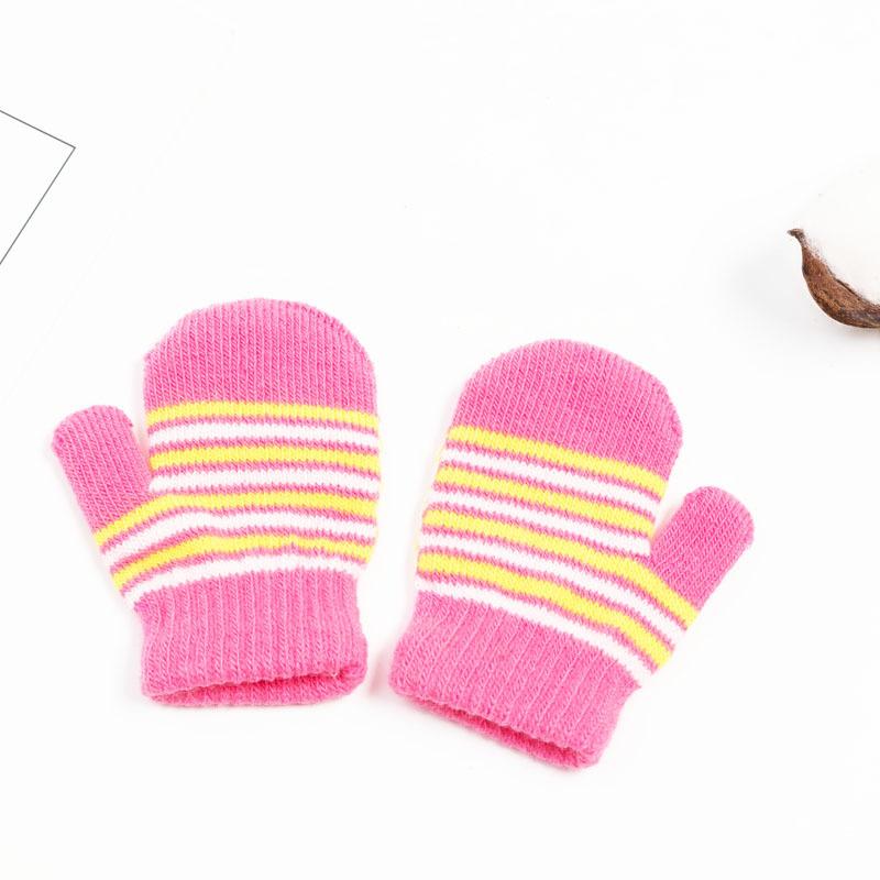 Теплые перчатки для малышей 1-2 лет, детские зимние перчатки для холода