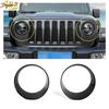 2 шт. Накладка на фару для Jeep Wrangler JL JT 2018