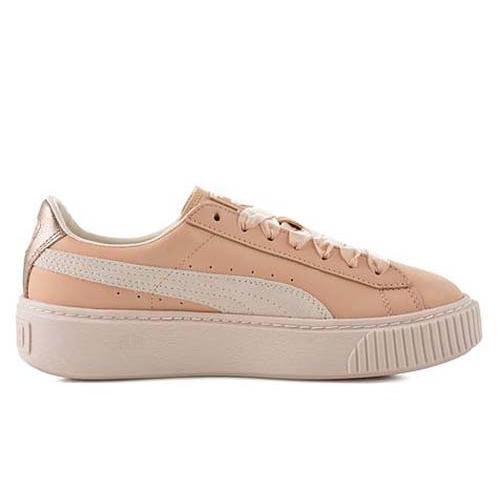 PUMA Basket Platform Up Natural Vachetta Womens 364934-01