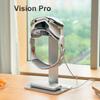 Настольная подставка Vision Pro, 2-в-1 держатель для хранения и демонстрации VR-гарнитуры, органайзер с защитой от царапин для очков Vision Pro, надеваемых на голову