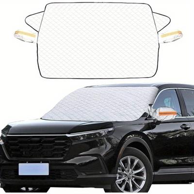 220X110CM Автомобильное лобовое стекло с морозным и ледяным покрытием для большинства автомобилей, грузовиков, фургонов, внедорожников и многого другого