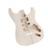 Unfinished Handcrafted Guitar Body Wood Electric Guitar Body Guitar Barrel Replacement Parts