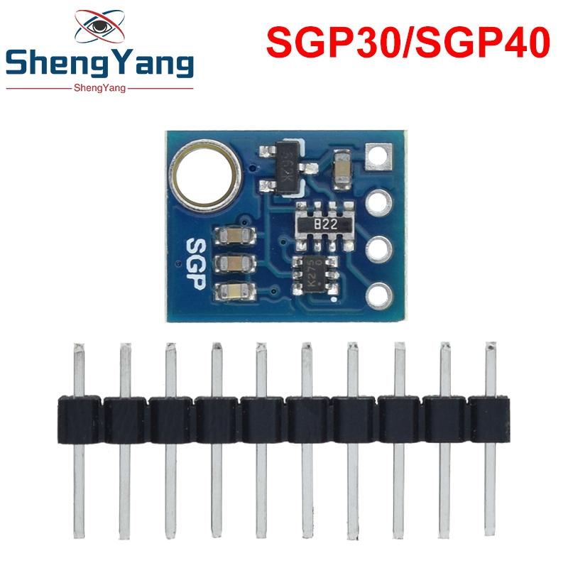 TZT SGP40 SGP30 Датчики качества воздуха Цифровое обнаружение TVOC Совместимы с демонстрационной платой Arduino