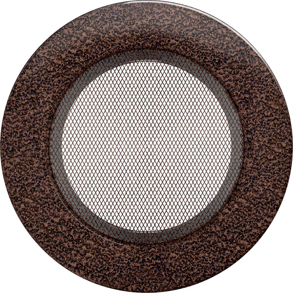 Крышка вентиляционная круглая Ø 125 медь