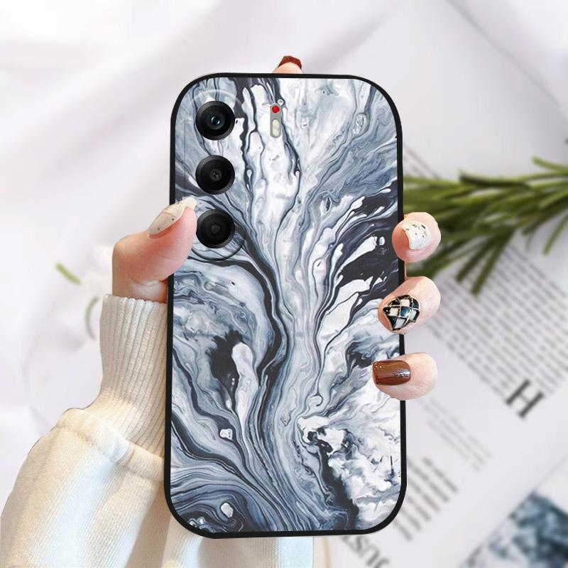 Для телефона Tecno Camon 40 Pro 4G 5G Чехол Мягкий Силиконовый Задняя Крышка Бампер Для Tecno Camon40 Pro 40Pro Защитный Fundas CM5 CM6 CM7