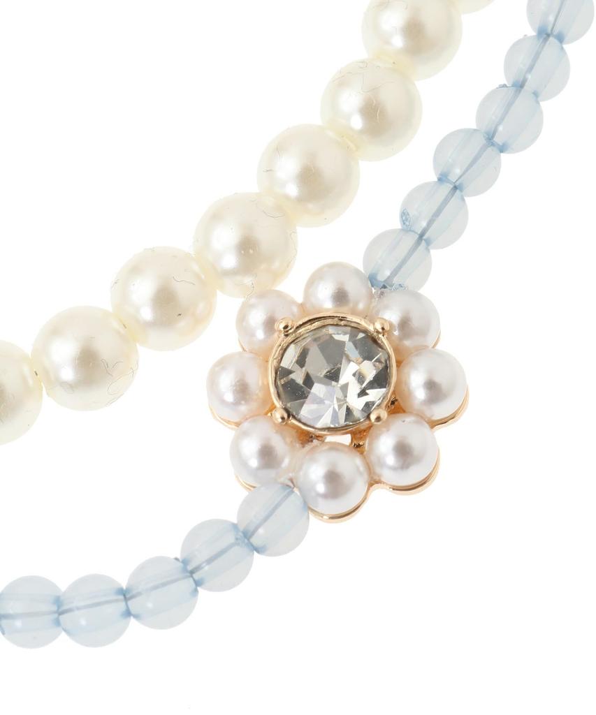 de Charm Pearl Color Charm Blue [Maison Fleur] Women's