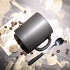 Solid Color Mug Black Simple Large Capacity Coffee Cup Afternoon Tea Ceramic Water Cup Coffee Cup Milk Cup Breakfast Cup
