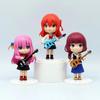 Adorable Pvc Anime Desk Figures Set 11cm Six-piece Car Decor Anime Surroundings
