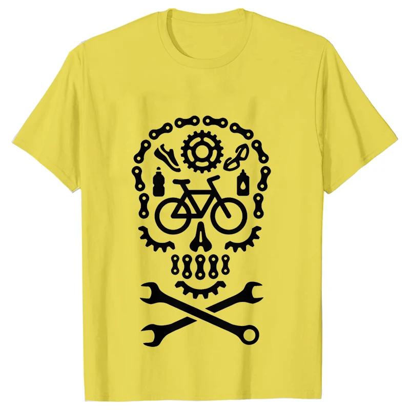 Mountain Bike Funny Unisex Graphic Fashion Men's Clothing Short Sleeve T Shirts O-Neck Harajuku Bicycle Cycling Men T-shirt