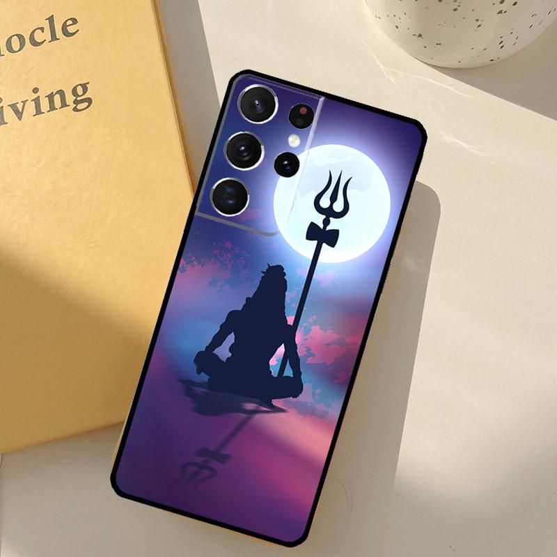 Чехол для Samsung Galaxy S23 S22 Ultra S20 FE S8 S9 S10 Plus Note 10 20 S21 Ultra с изображением индуистского бога Шивы, задняя крышка