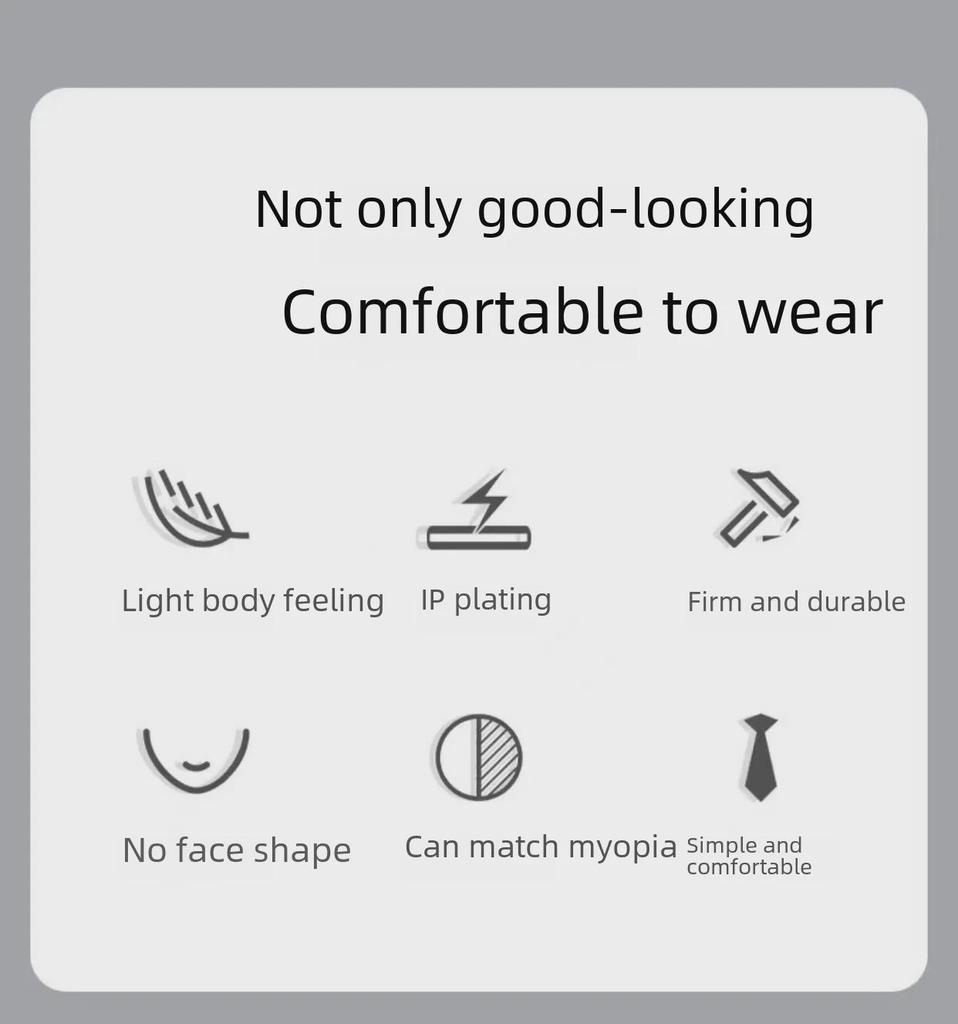 Круглая оправа для очков из чистого титана в стиле ретро M5-MOD01: Черный, маленький, подходит для людей с близорукостью