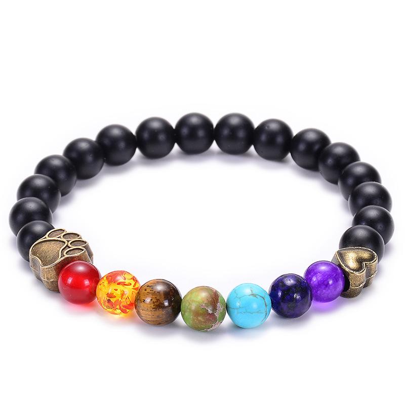 JYL TS Bracelet Yoga Paw Heart Design Cute Enhances Joy & Positive Energy