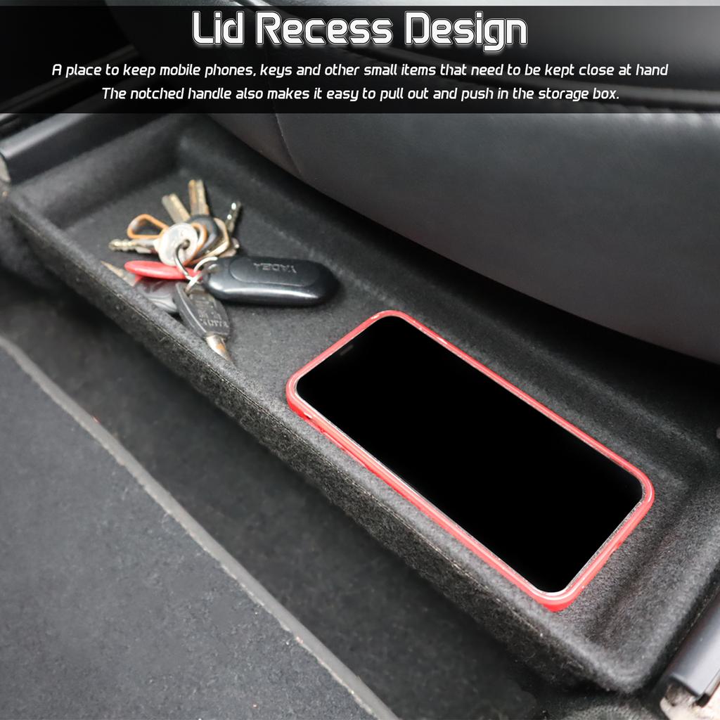 Обновление Futhope 2022 для Tesla Model Y, ящик для хранения под сиденьем, органайзер большой емкости, чехол, держатель для ящика, салон автомобиля