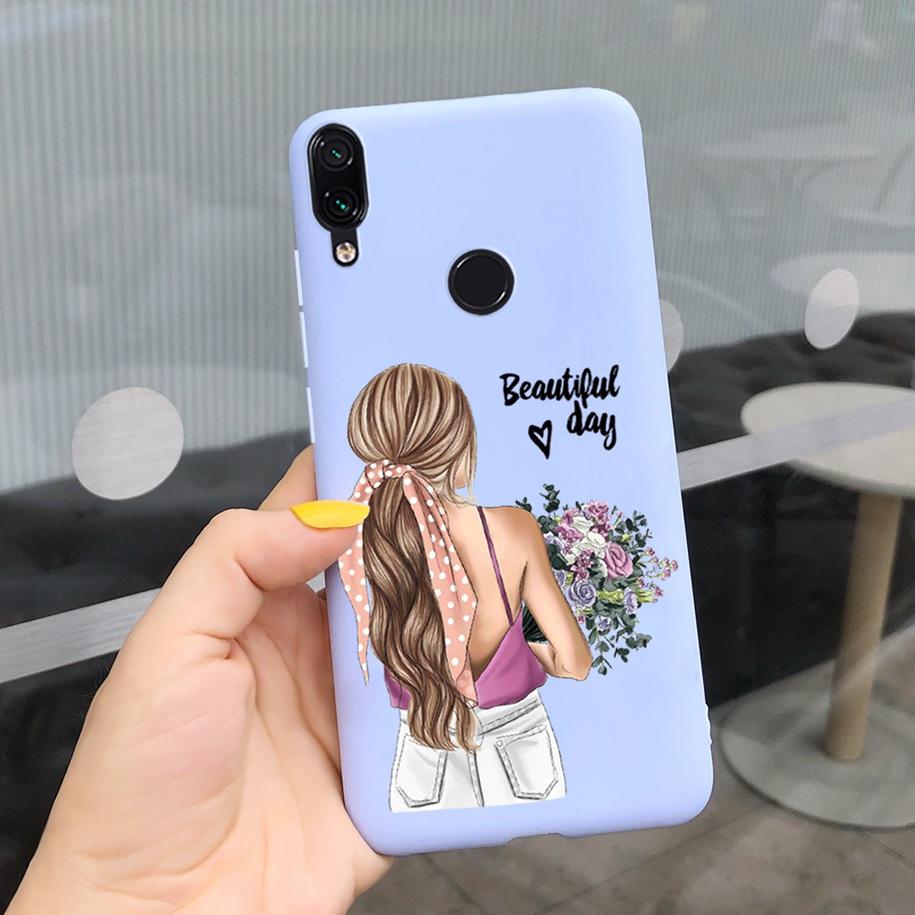 Чехол для телефона для Xiaomi Redmi Note 7 Cover Мягкий силиконовый ТПУ Задние чехлы для Xiaomi Redmi Note 7 Pro Пчела Fundas на Redmi Note7 Etui