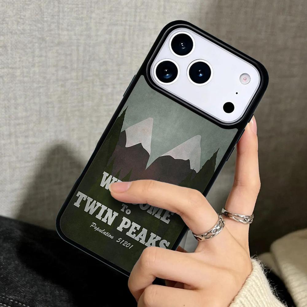 Capa Case for iPhone 17 Air 16 Pro Max 15 Plus 11 13 Mini 14 12 Back Phone Cover Twin Peaks Fire Walk With Me
