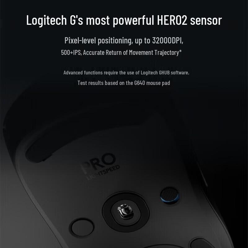 Logitech GPW 4-го поколения PRO 2 Беспроводная игровая мышь LIGHTSPEED
