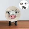 Милая стойка для туалетной бумаги в форме коровы или овцы, отдельно стоящая стойка для хранения рулонов бумаги, декоративная стойка для туалетной бумаги в форме животного