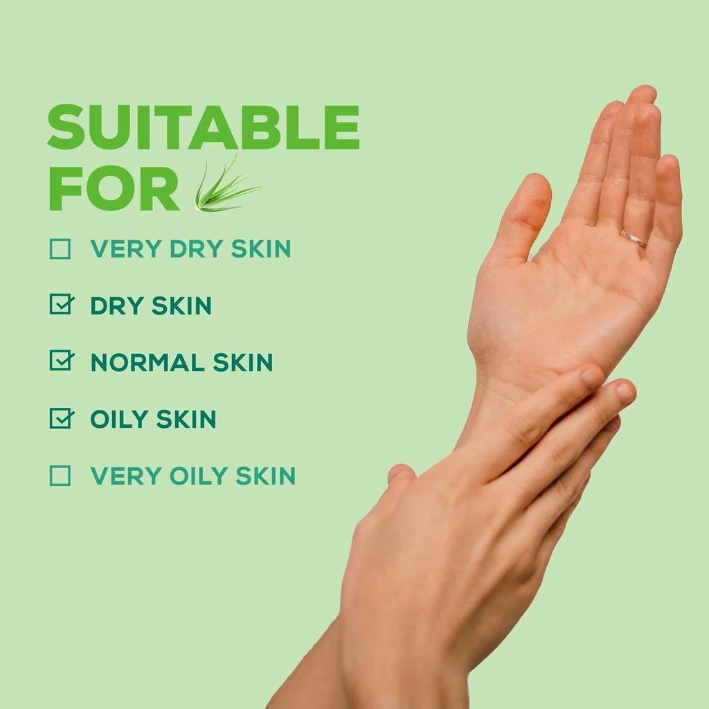 JOY Pure Aloe Light Moisturising Body Lotion 300ml Pack of 1 | 48 Hour Hydration for Smooth, Fresh, Non-Greasy Skin