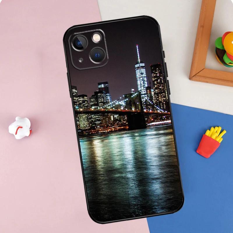 Чехол для мобильного телефона Apple IPhone15 Чехол для мобильного телефона New York City, окрашенный, устойчивый к падениям Чехол для мобильного телефона Huawei Antidrop