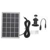 3W 5V Solar Panel for Security Camera Monocrystalline Silicon Outdoor Solar Panel for Fan Flashlight