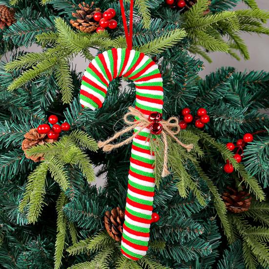 Рождественская елка, украшение в виде леденца, подвесные украшения в виде леденцов, подвеска на рождественскую елку для праздничных вечеринок