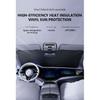 SEAMETAL Car Windshield Sunshade Cover Foldable Car Front Window Sun Shade 99.95% UV Block Protection UPF2000+ Car Curtain CoverWindshield Sunshades