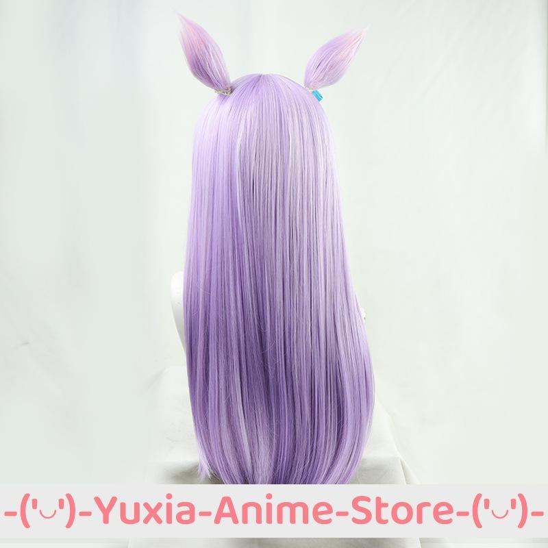 Uma Musume Pretty Derby Mejiro McQueen Cosplay Wig Anime Game Roleplay Party Costume Prop Synthetic Hair Heat Resistant Fiber
