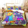 Scott Pilgrim Takes Off Bedding Set Single Twin Full Queen King Size Bed Set Adult Kid Bedroom Duvetcover Sets Bed Sheet