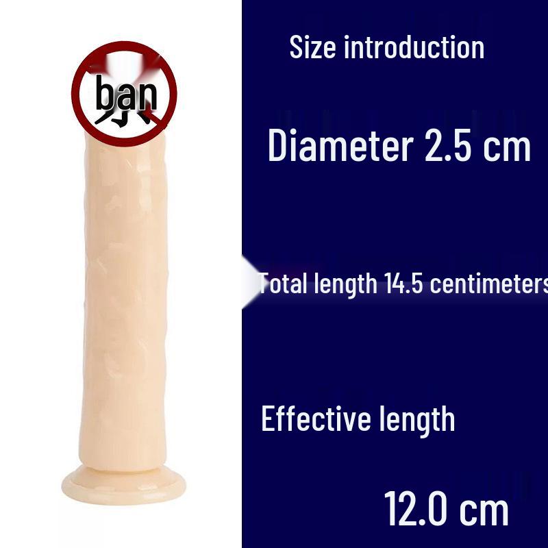 Хрустальный Желейный Дилдо на Присоске - Прозрачный Женский Мастурбатор Искусственный Пенис