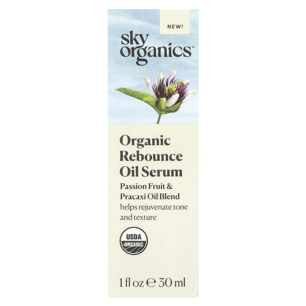 Sky Organics Органическая сыворотка-масло для восстановления упругости, 1 жидкая унция (30 мл)