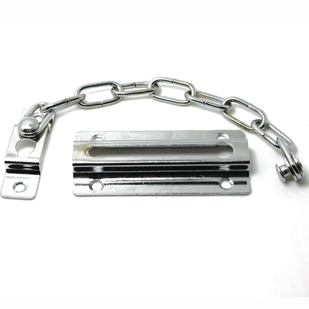 with Screws Decorative Chain Bolt Door Chain Sliding Door Lock Door Safety Guard Door Hardware