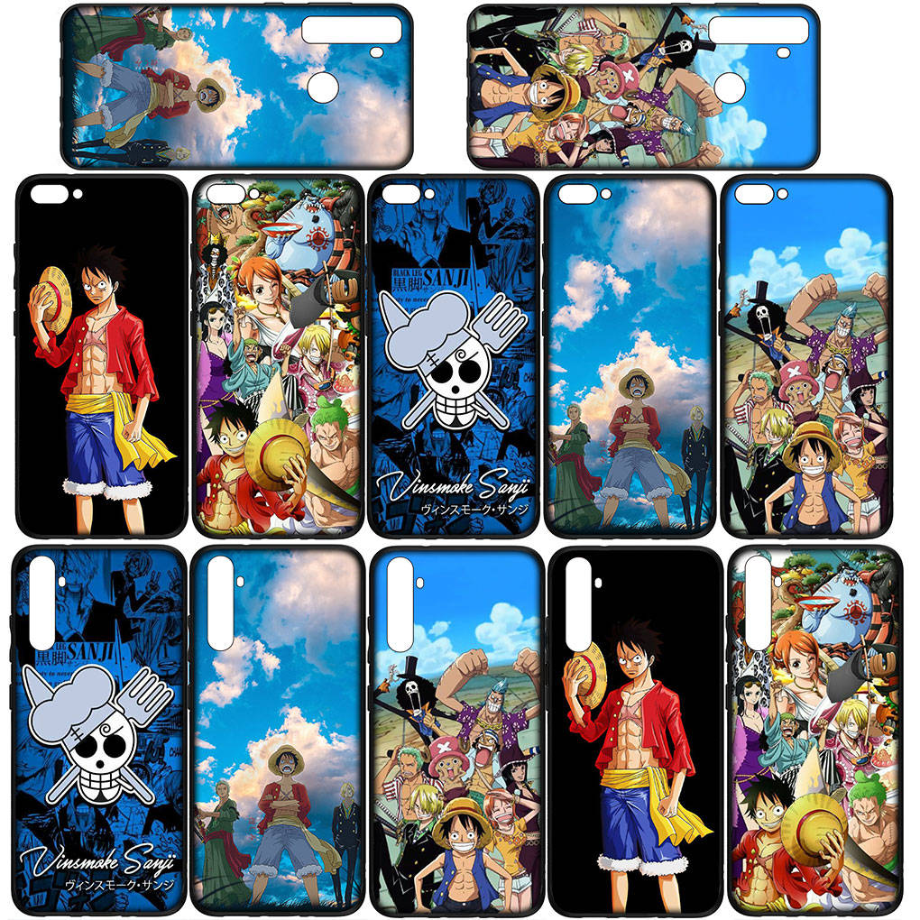 Чехол для iPhone 16 15 Xiaomi Redmi Note 14 13 12 11 Pro Max X 8 9 16e Samsung Galaxy S25 S24 S23 Moto OPPO Huawei Sanji Luffy One Piece Phone Case