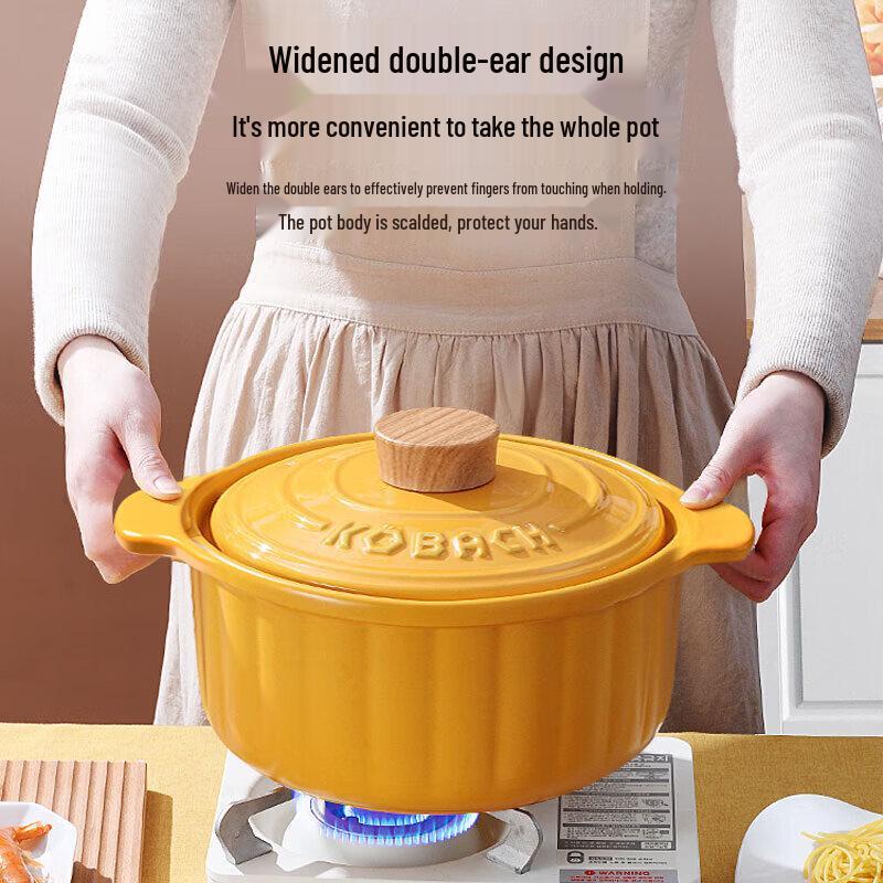 Kobach Ceramic Casserole Stew Pot