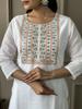 Women Designer Party Wear Salwar Suit Indian Bollywood Chanderi Top Tunic Kurti Suit Dress
